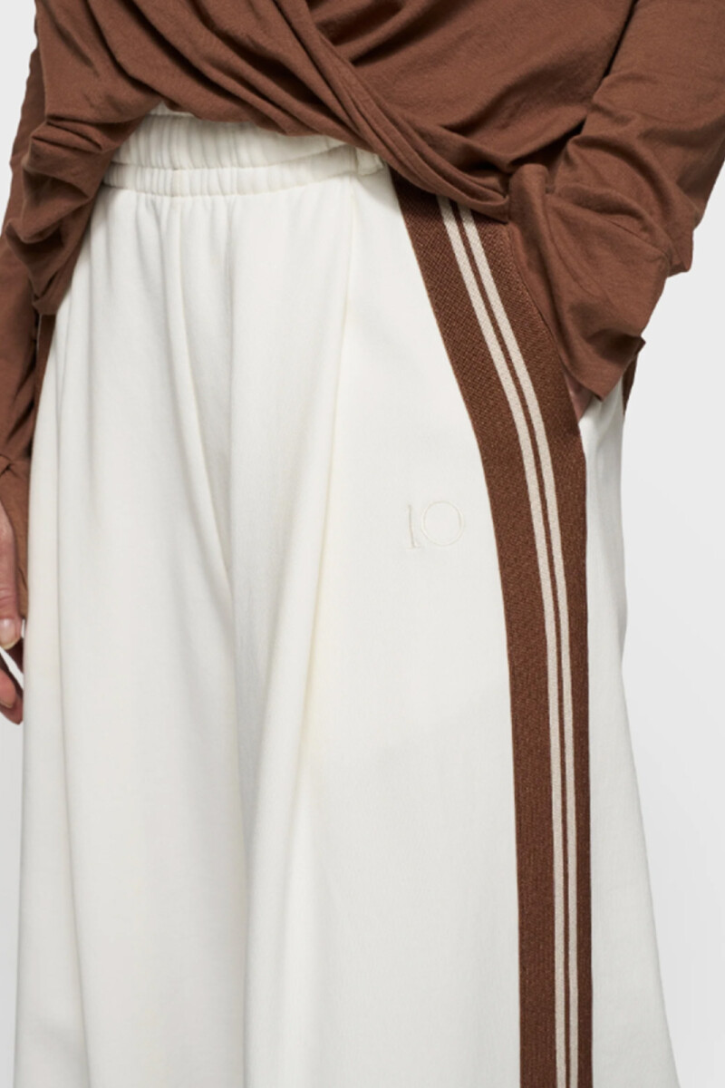 WIDE PANTS TAPE Crudo