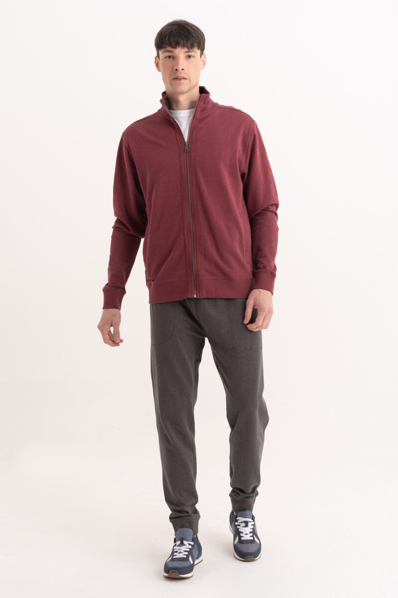 Pantalón deportivo con puño - Gris Oscuro 