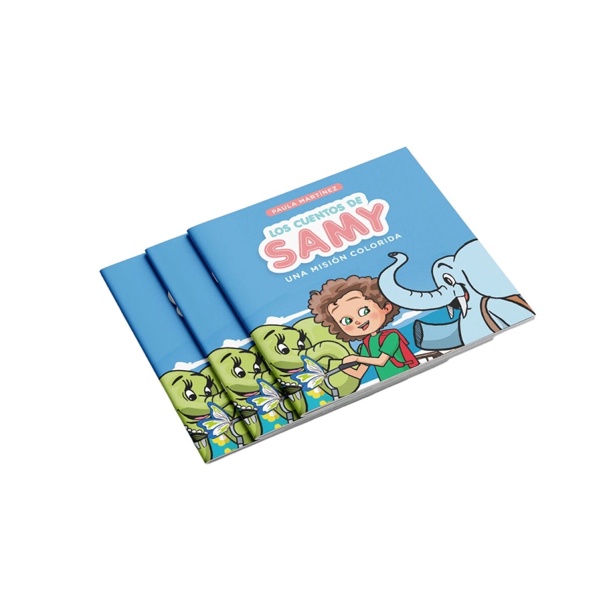 Libro infantil Los Cuentos de Samy Una misión colorida 