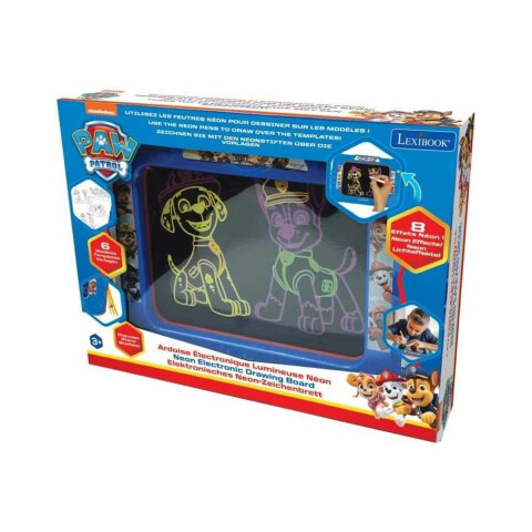 Tableta Mágica Led Neón Lexibook Paw Patrol 34 x 24 cm U