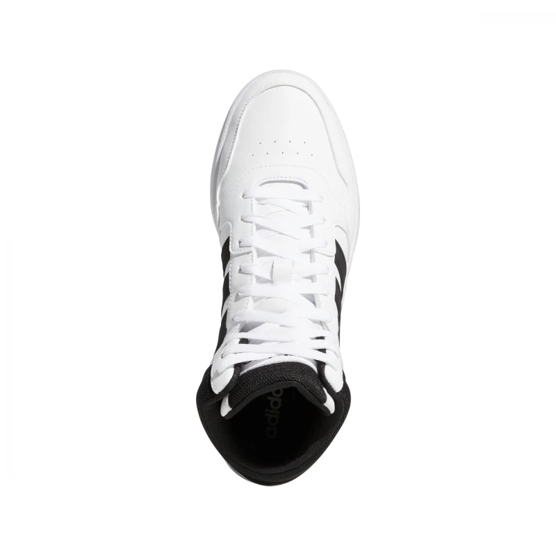 Zapatillas Hoops 3.0 Mid de Hombre Negro