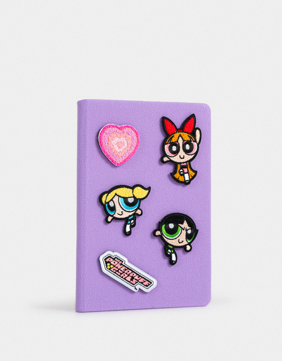 Cuaderno A5 Parches "chicas Superpoderosas" 