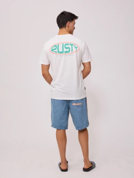 T-SHIRT RUSTY NAREN BLANCO