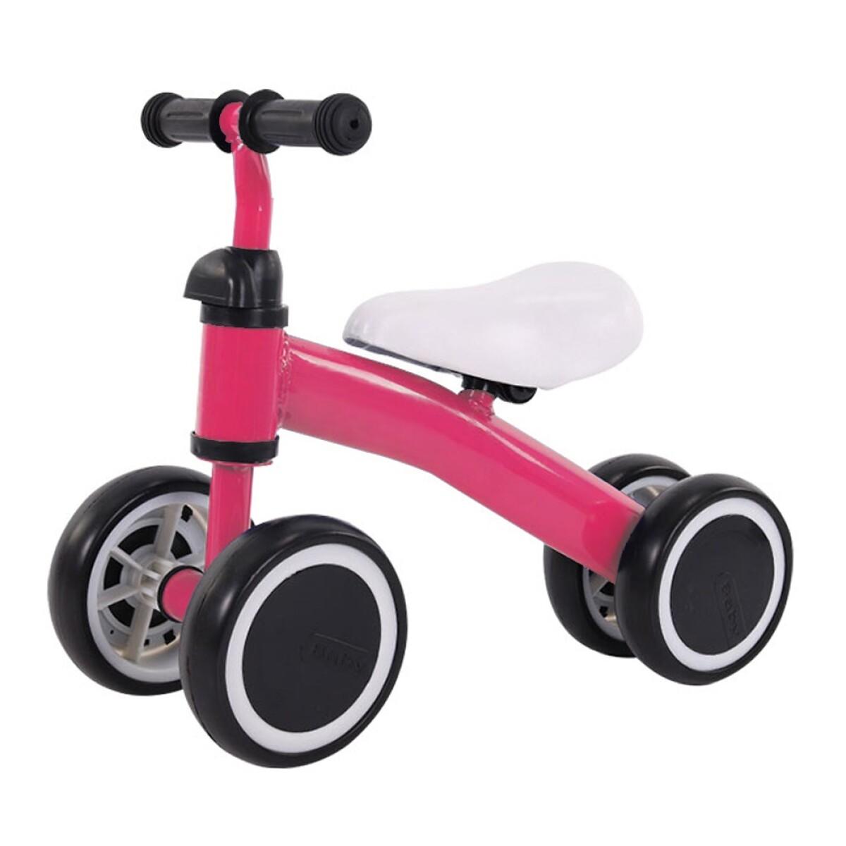 Buggy Bicicleta s/ Pedales Cuatriciclo Aprendizaje p/ Niños - Rosa 