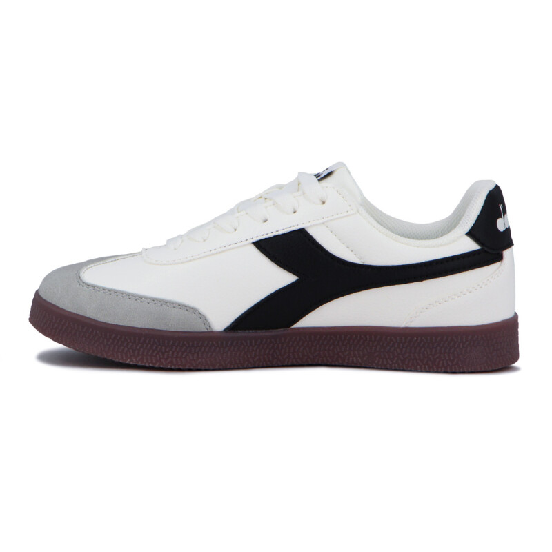 Championes Casuales Mujer Diadora Bamtelo Pu Blanco-negro