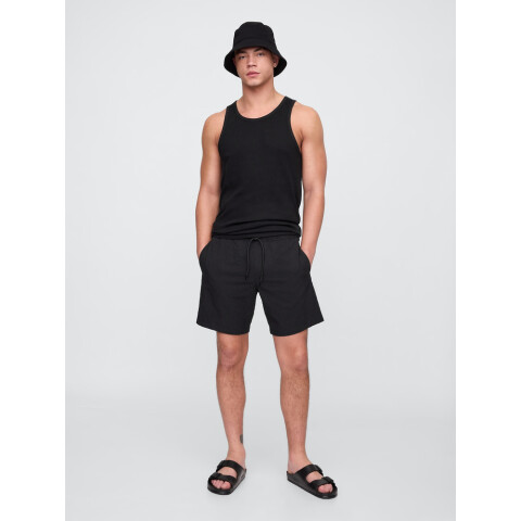 V-6IN SWIM TRUNK TRUE BLACK