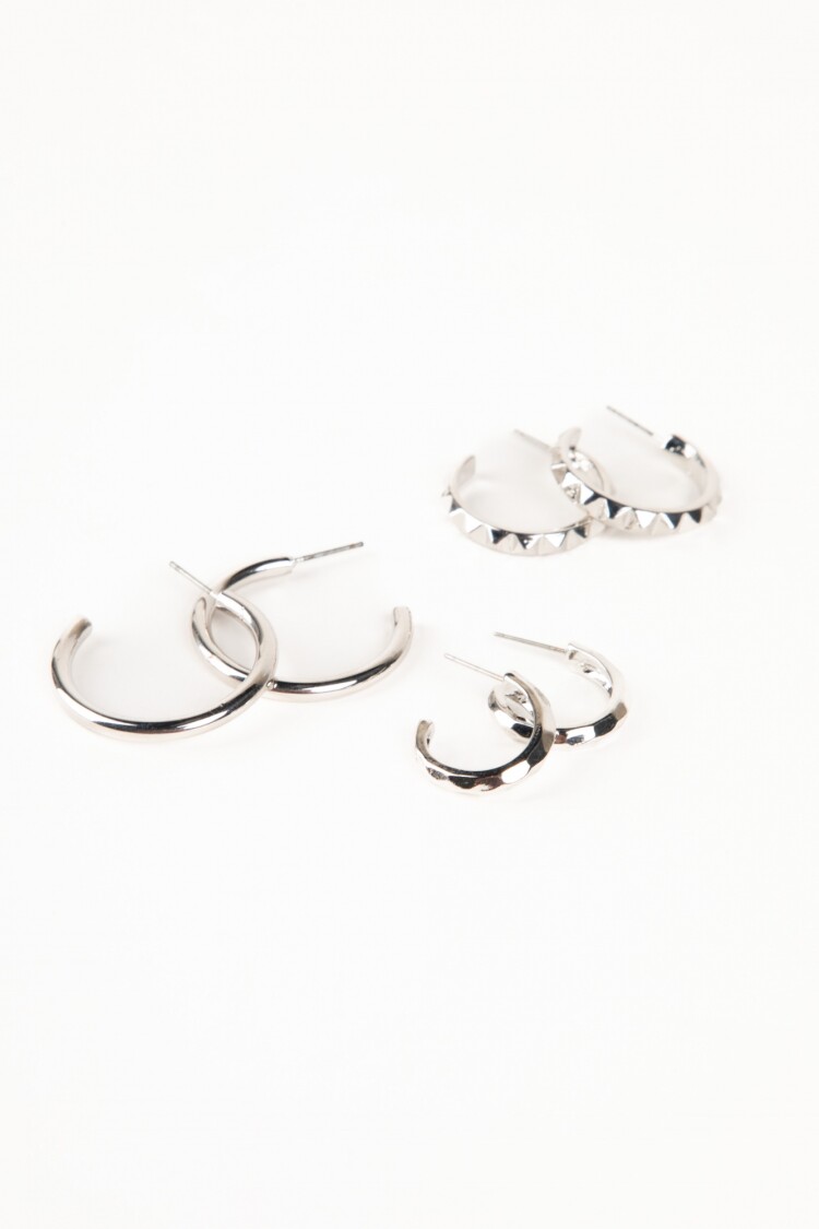 AROS DERMONT Plateado
