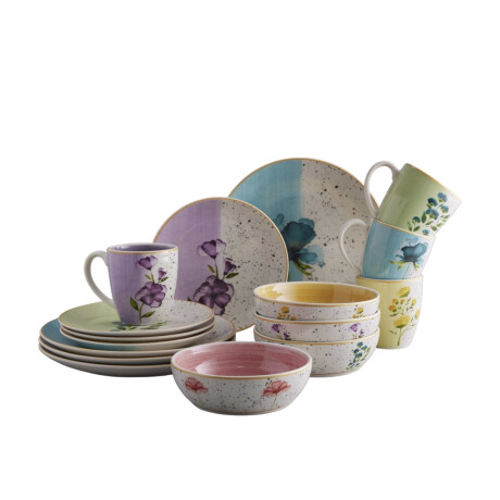 Juego de Vajilla 16 Piezas Armonia Loza Juego de Vajilla 16 Piezas Armonia Loza