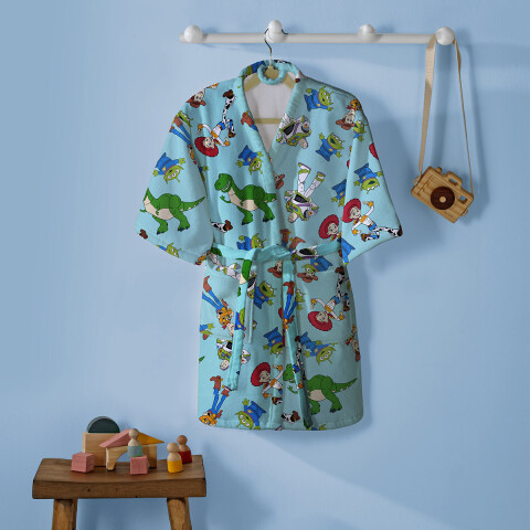 Bata de Baño Infantil Velour Toy Story Talle P al G U
