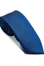 Corbata 8 cm AZUL COBALTO