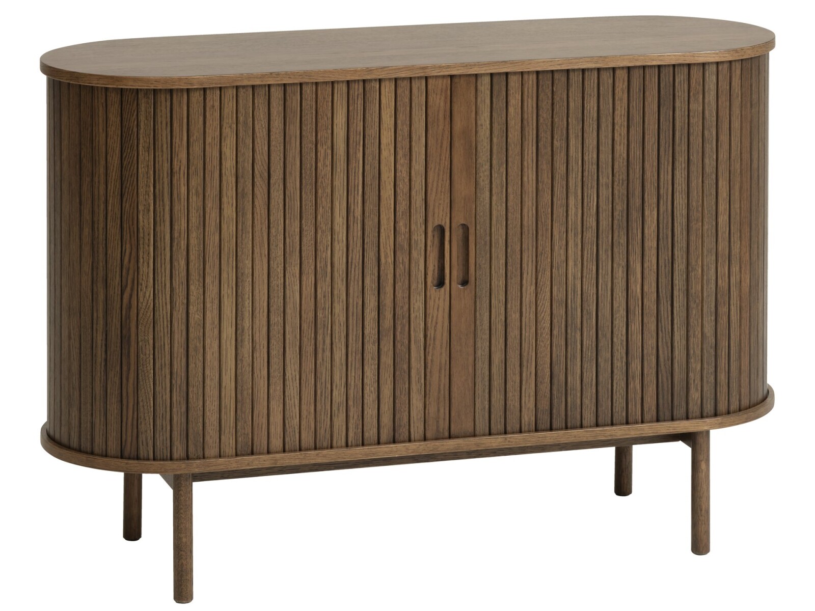 Aparador LYNGVIG 120cm 2 puertas persiana roble osc 
