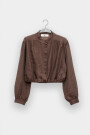ABBY SHIRT Chocolate