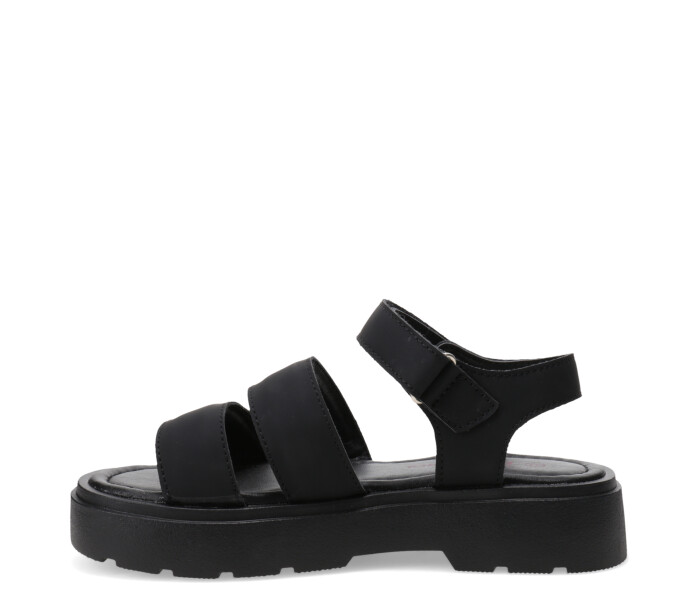 Sandalias de Niña MINI Miss Carol DRAGA con dos tiras Negro