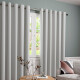 Barrote cortina de metal 2,5 m + 3 Soportes GRIS OSCURO