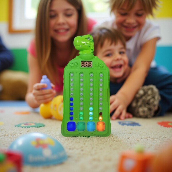 Juego De Ritmo Eléctrico Música Sensoriale Pop It Nuevo 2025 Variante Diseño Dinosaurio