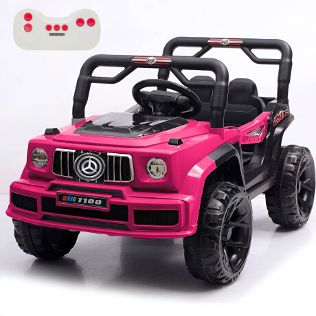Auto A Bateria Cuatriciclo Wagon 4x4 C/control Remoto Rosa