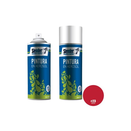 Aerosol Slender 400ml Rojo (23) Aerosol Slender 400ml Rojo (23)