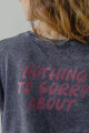 Remera Pulau Sorry Gris