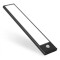 ARTEFACTO RECARGABLE MORAIS CON SENSOR DE MOVIMIENTO 20CM Lámpara Recargable Con Sensor De Movimiento Morais 20CM CCT Negro