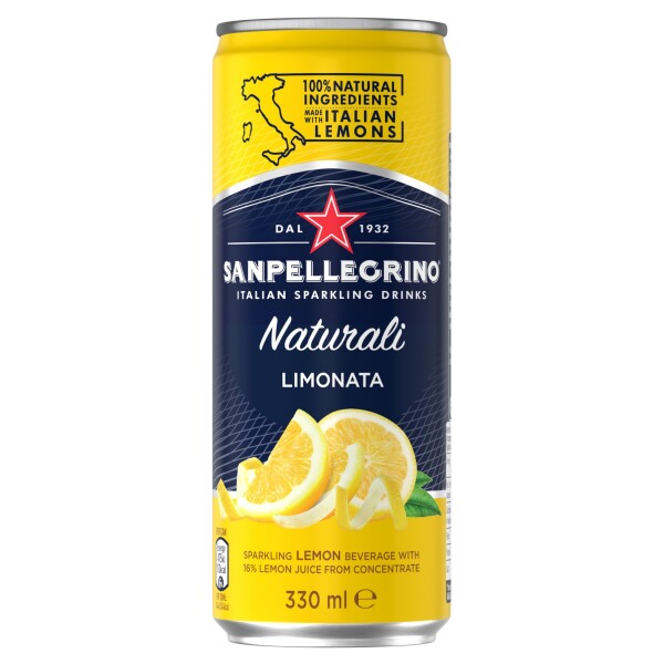 San Pellegrino Naturali Limonata 330ml San Pellegrino Naturali Limonata 330ml