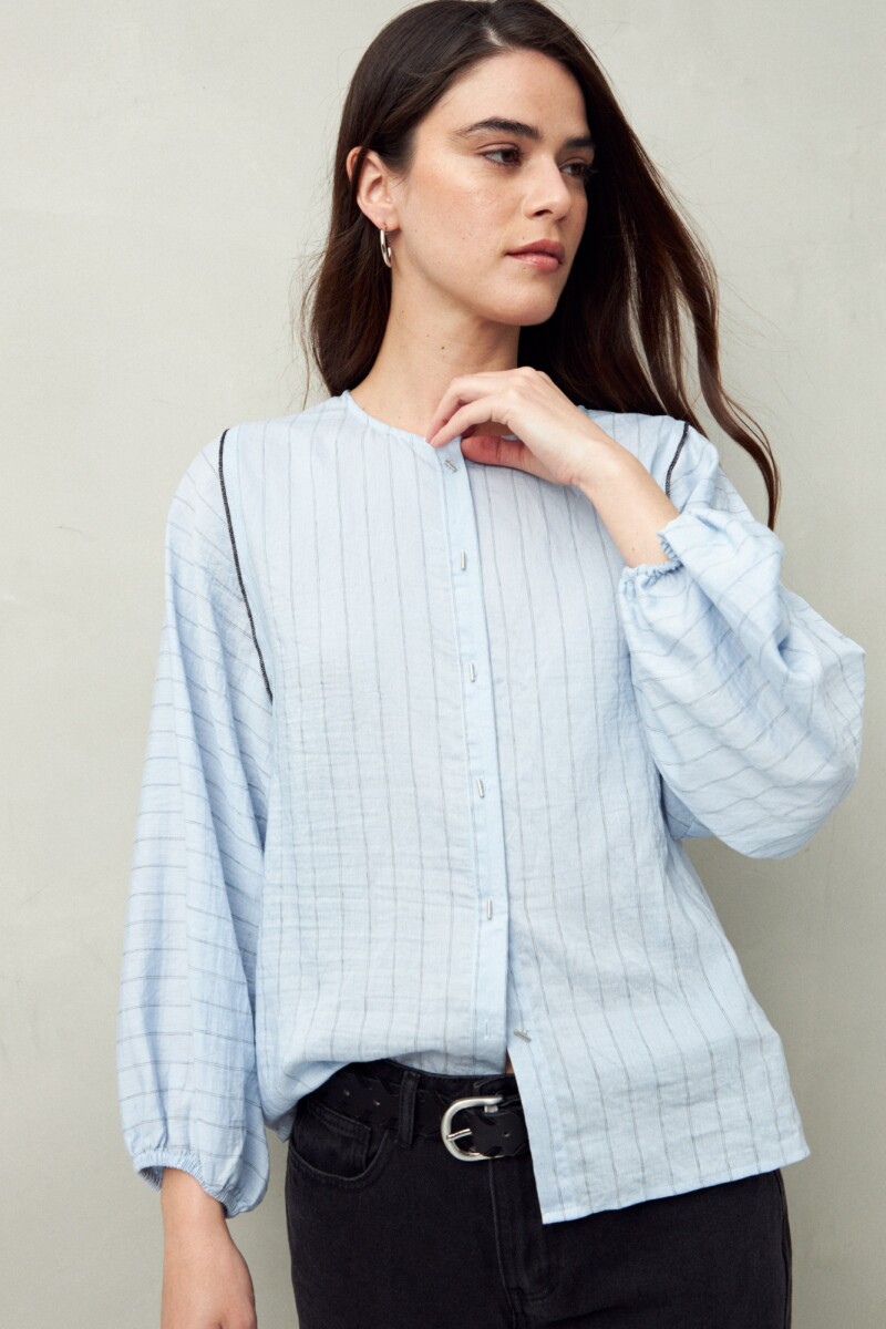 CAMISA LISANA Celeste