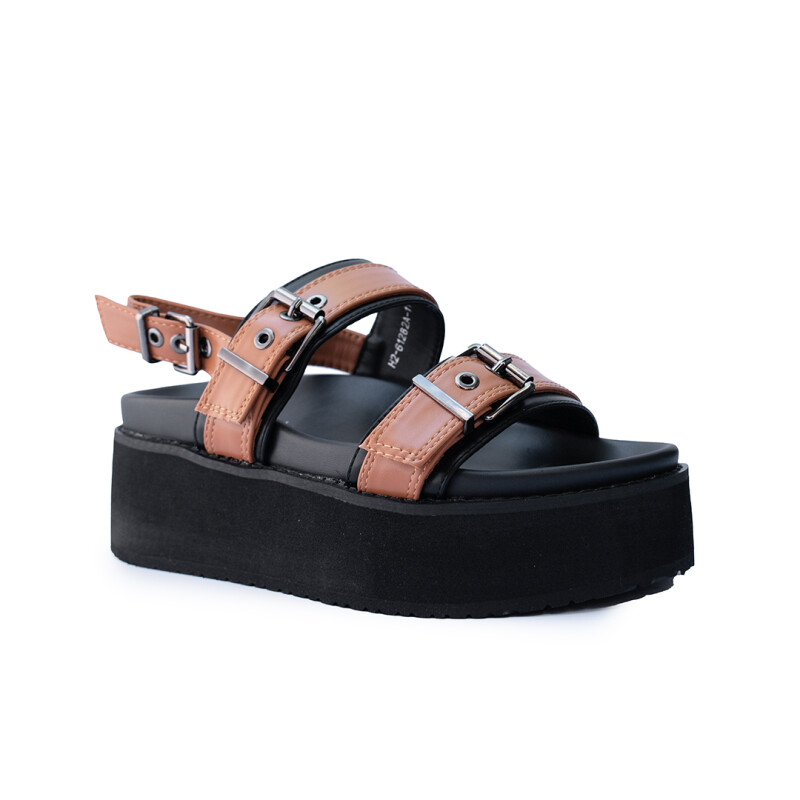 Sandalia de dama Osada Brown/Black