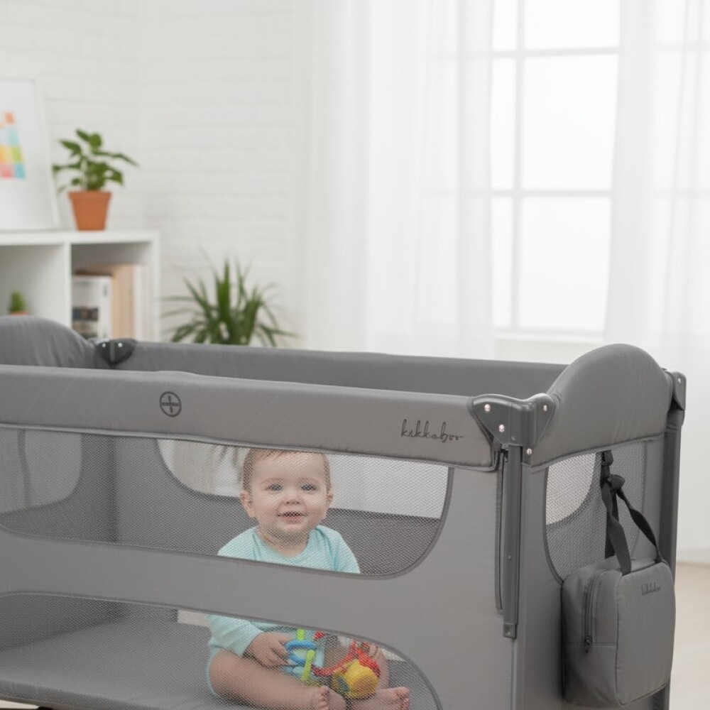 Practicuna colecho MILKWAY 2 KIKKABOO gris