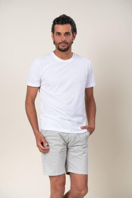 T-Shirt sin bolsillo y sin logo Blanca