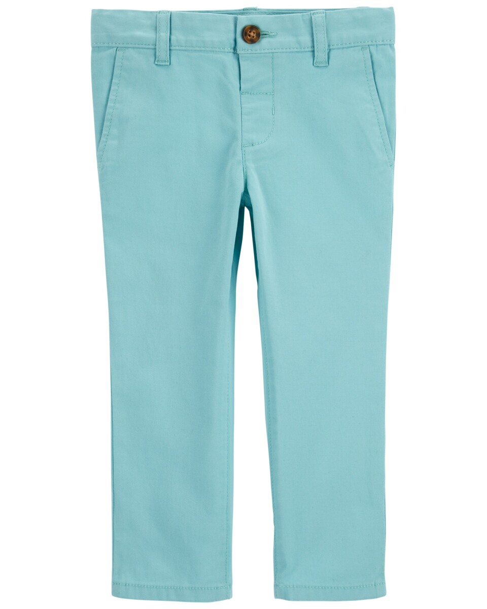 Pantalón de sarga clásico 