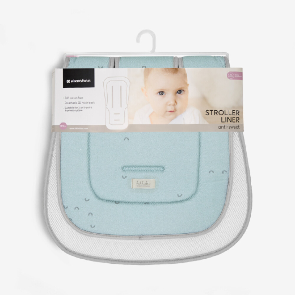 Colchon kikkaboo para coche universal celeste