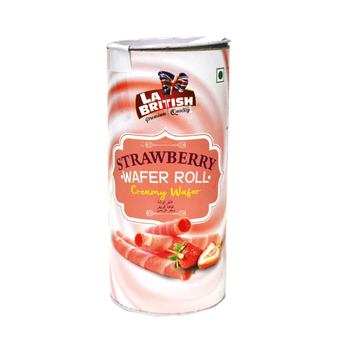 BARQUILLO LA BRITISH LATA 200GRS FRUTILLA 