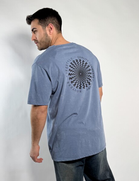 Remera Duki S26547-H Azul