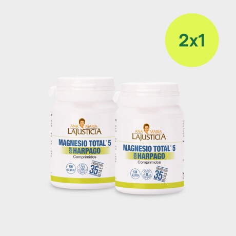 2x1 Magnesio Total 5 con Harpago - Ana Maria Lajusticia 2x1 Magnesio Total 5 con Harpago - Ana Maria Lajusticia