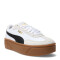 Championes de Mujer Puma Club II Era Platforma Blanco - Gris - Negro