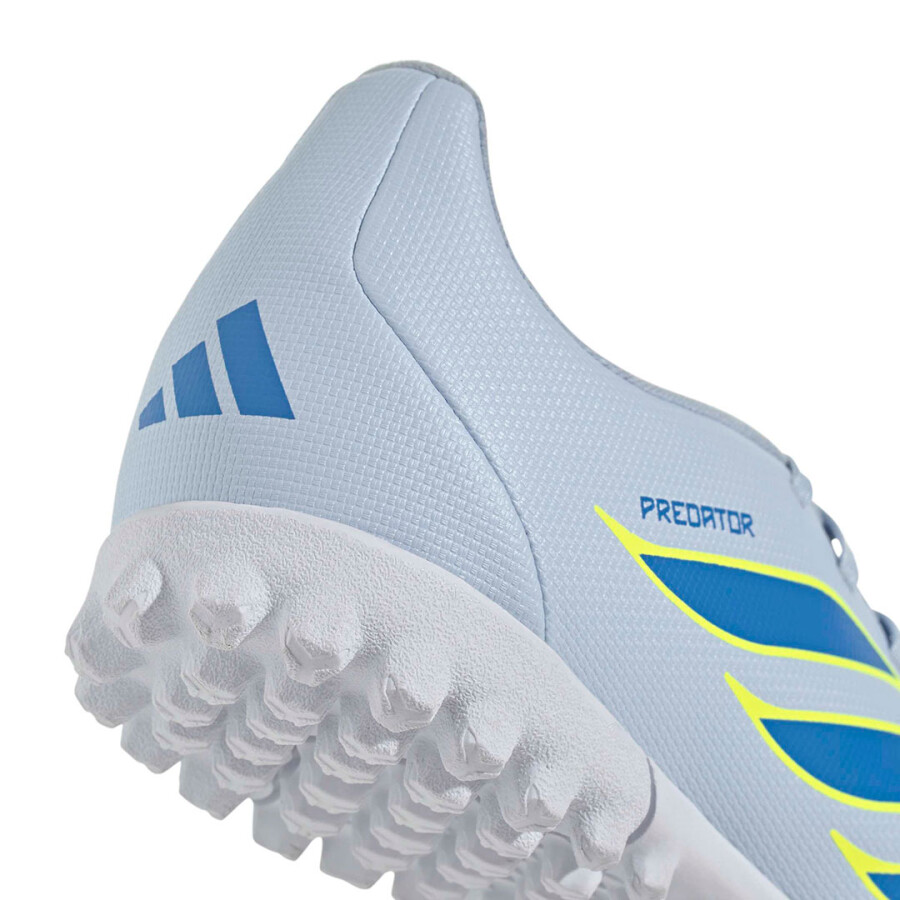 Championes de Niños Adidas Predator Club Tf Celeste - Amarillo