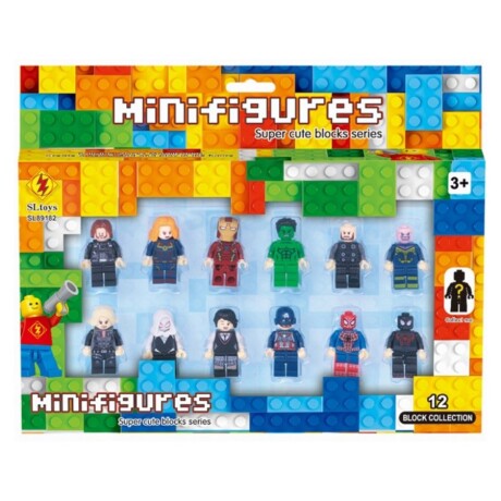 Pack X12 Minifiguras Infantil Tipo Lego 001