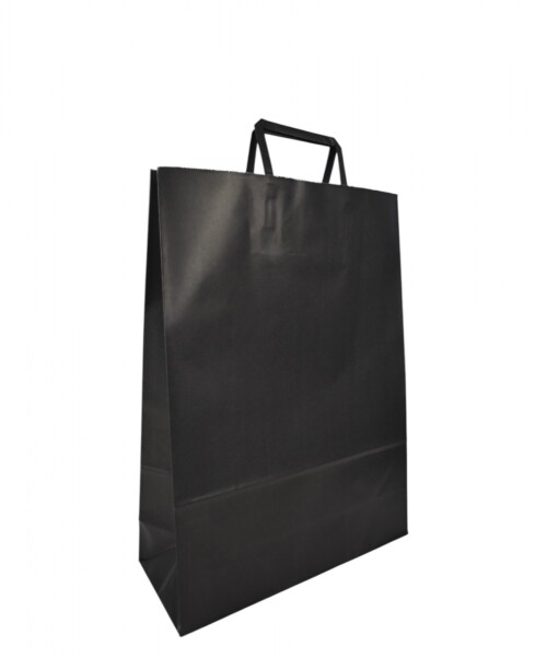 Bolsa lisa acuario 30x12x41 cm NEGRO