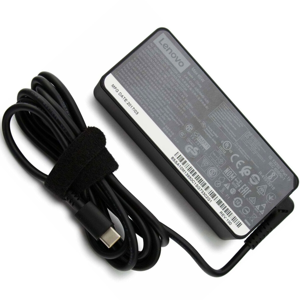 Cargador Lenovo Usb-c Original 65w 20v 3.25a 
