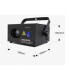 Luces Laser Big Dipper Km003 Rgb Dmx Modos De Control LUCES BIG DIPPER KM003 RGB