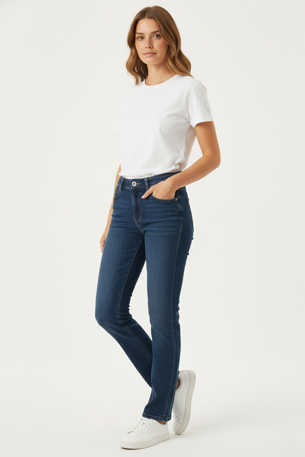 Pantalon Sabina Azul Medio