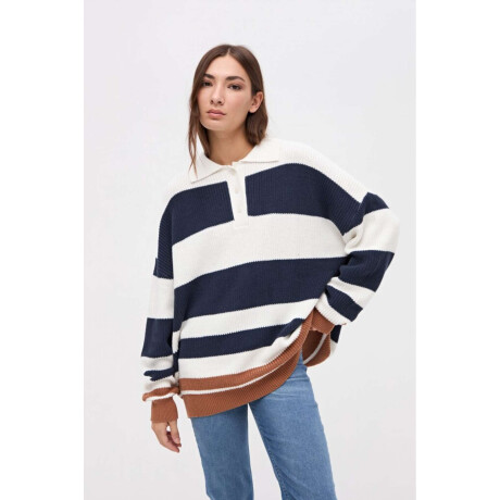 Buzo punto Pemma Off white