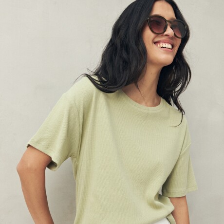 REMERA BASILE Verde Oliva