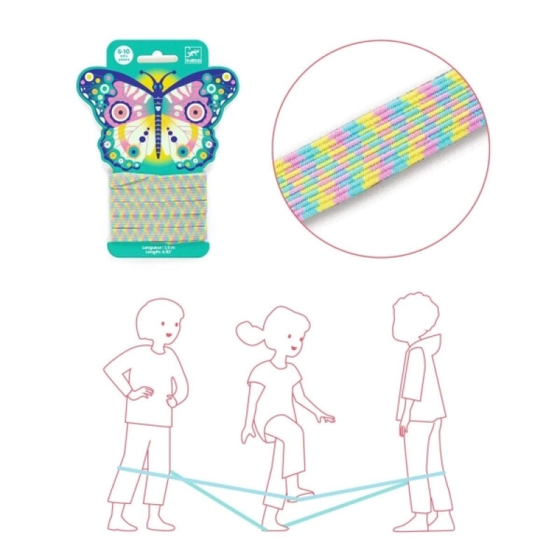 Juego de Elástico Mariposa Infantil Djeco Juego de Elástico Mariposa Infantil Djeco