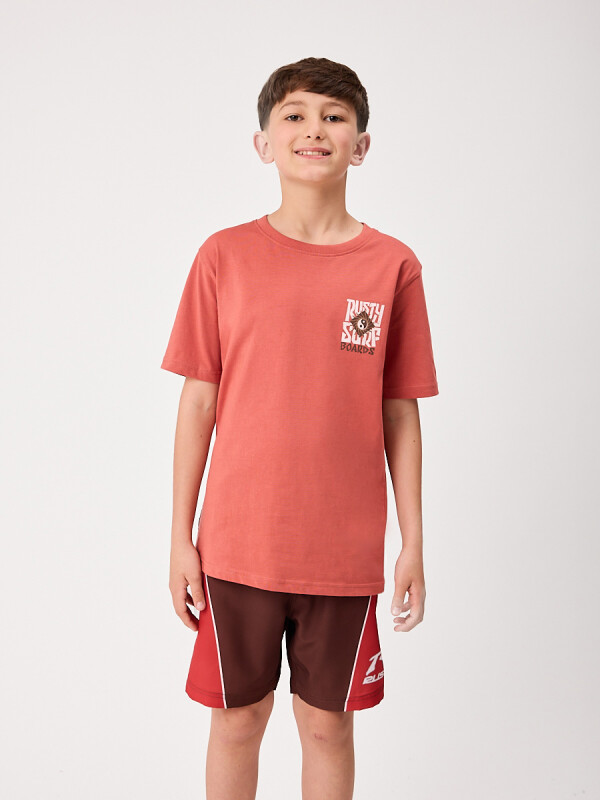 T-SHIRT AMSTER TEEN RUSTY Ladrillo