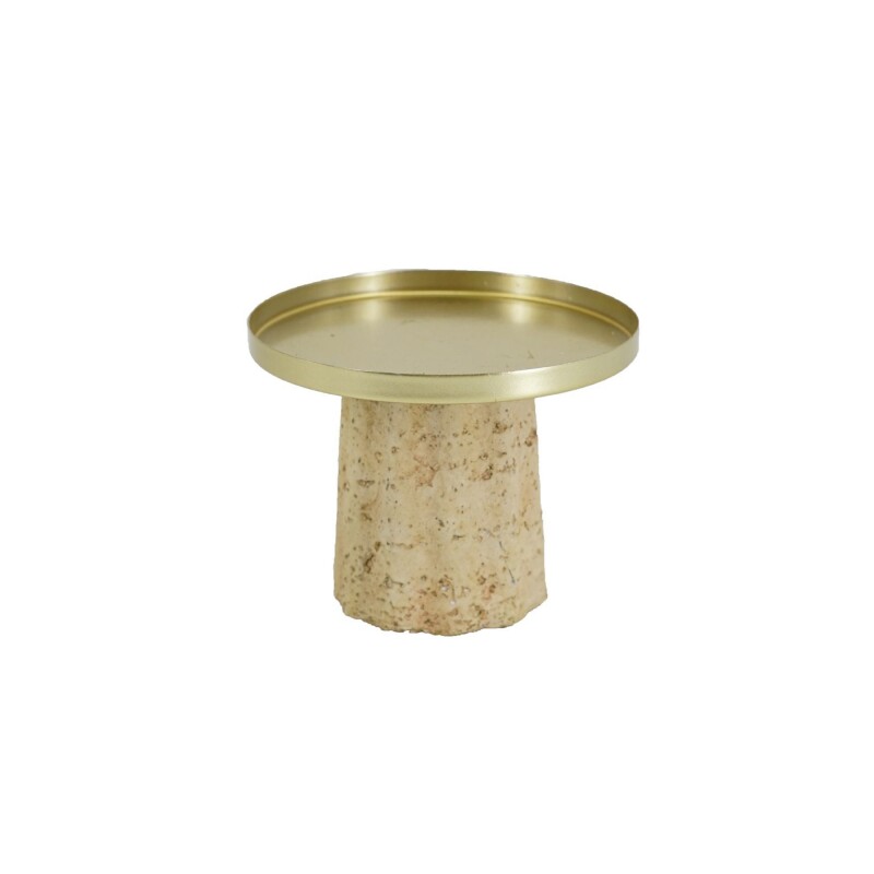 CANDELABRO 10x10x8CM CEMENTO CANDELABRO 10x10x8CM CEMENTO