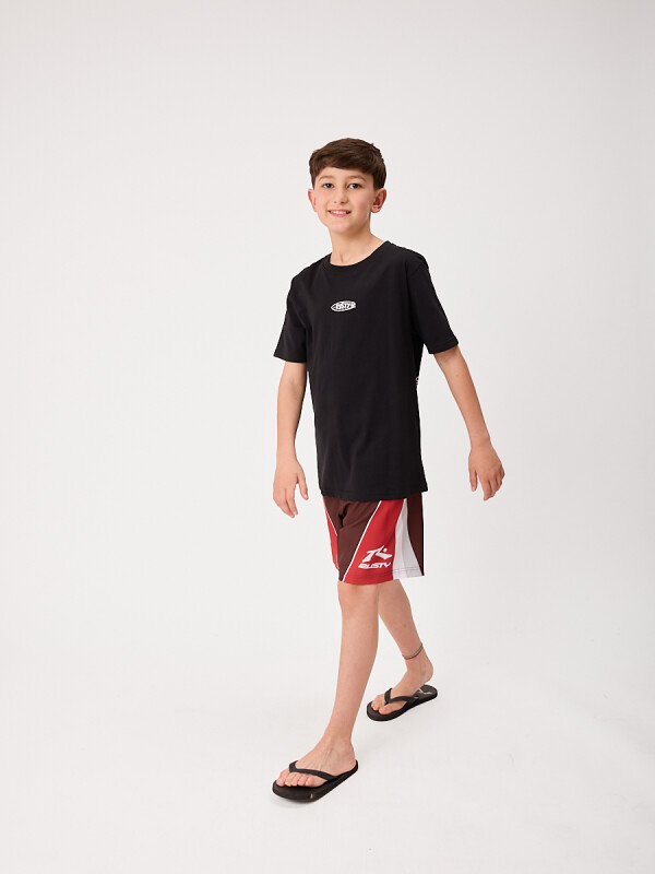 T-SHIRT BRIO TEEN RUSTY Negro