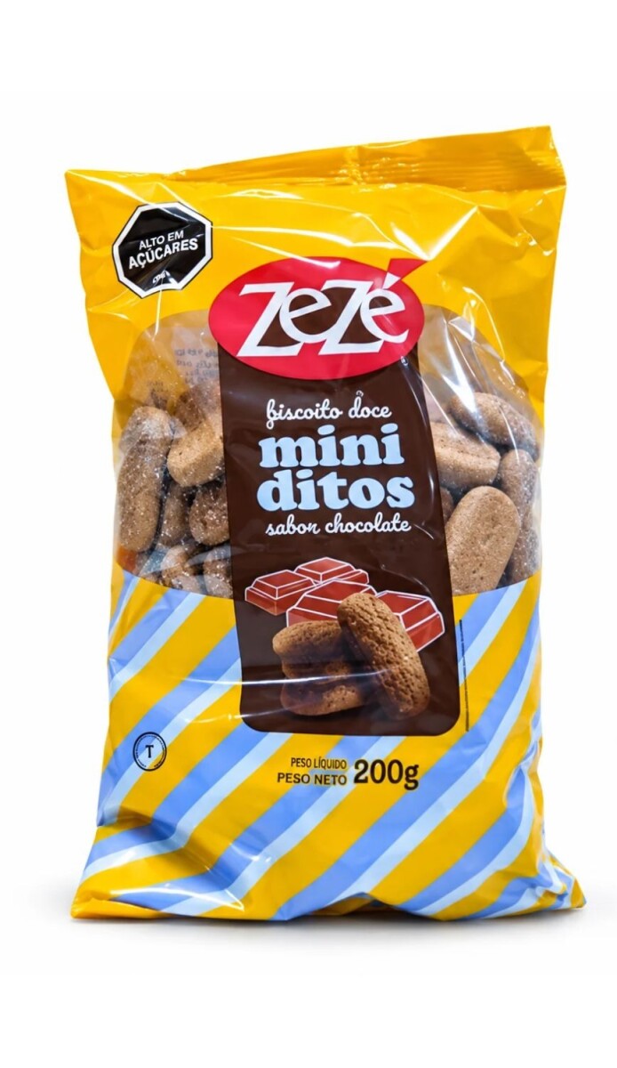GALLETITA ZEZE MINIDITOS (02) CHOCOLATE 200GRS 