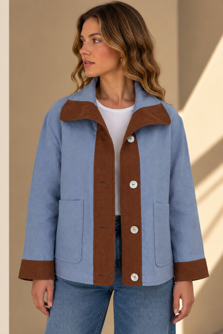 Campera cala Celeste
