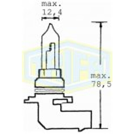 LAMPARA - HALOGENA 12V 60W TRIFA HB3 TRIFA LAMPARA - HALOGENA 12V 60W TRIFA HB3 TRIFA