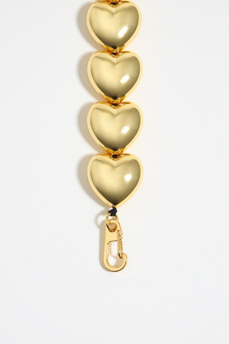 COLLAR CORAZONES Oro